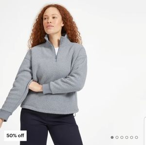 Everlane ReNew Fleece Half-Zip